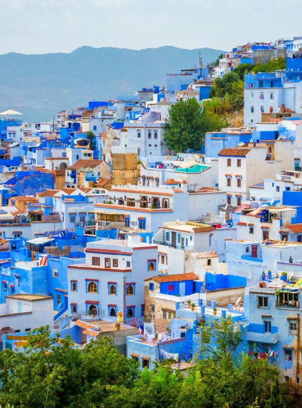 aerial-view-of-blue-medina-of-city-chefchaouen-royalty-with lahniti tours